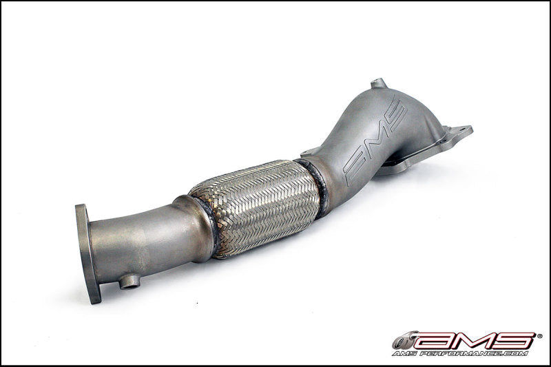 AMS Performance 08-15 Mitsubishi EVO X Widemouth Downpipe w/Turbo Outl