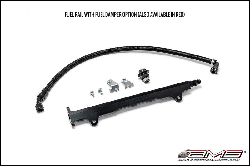 AMS Performance 08-15 Mitsubishi EVO X CNC Machined Aluminum Fuel Rail