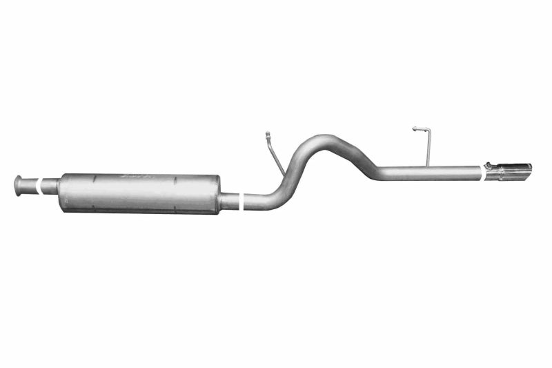 Gibson 08-12 Jeep Liberty Limited 3.7L 2.5in Cat-Back Single Exhaust -