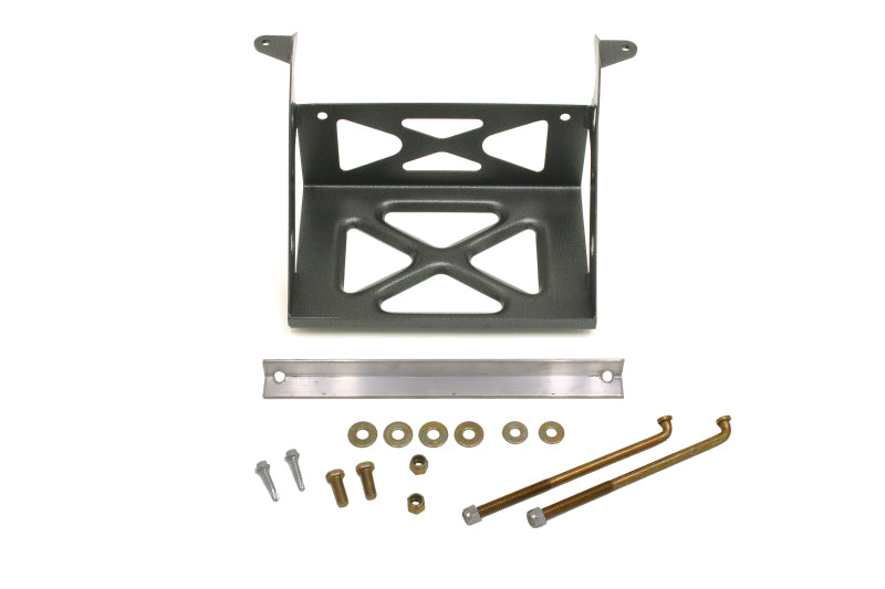 BMR 82-02 3rd Gen F-Body Battery Relocation Mount Kit - Black Hammerto