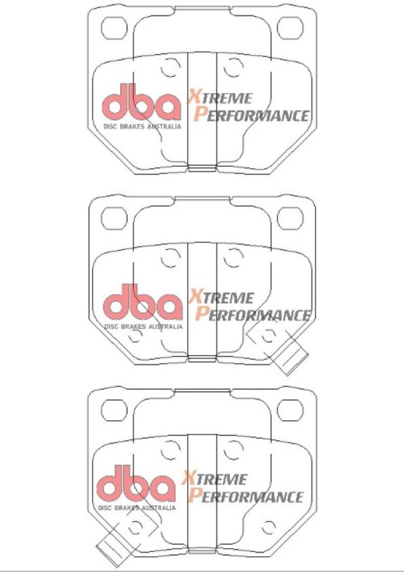 DBA 06-07 Subaru WRX XP650 Rear Brake Pads