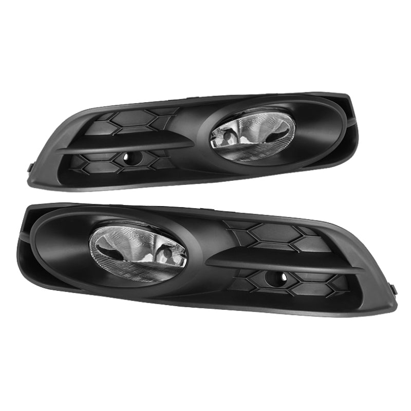 Spyder Honda Civic 2012-2013 2Dr/Coupe OEM Fog Light W/Switch- Clear F