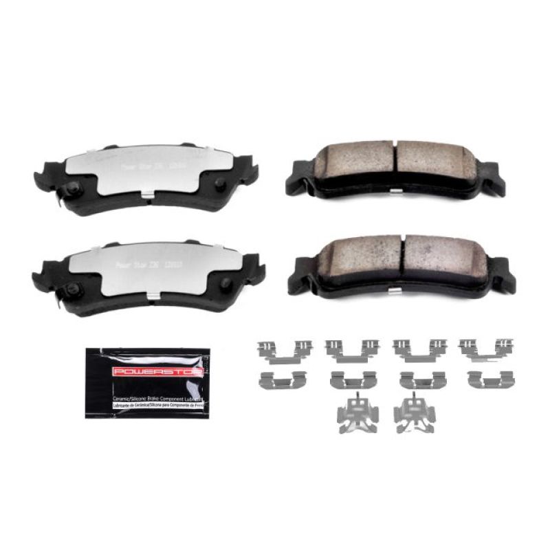 Power Stop 00-05 Cadillac DeVille Rear Z36 Truck & Tow Brake Pads w/Ha