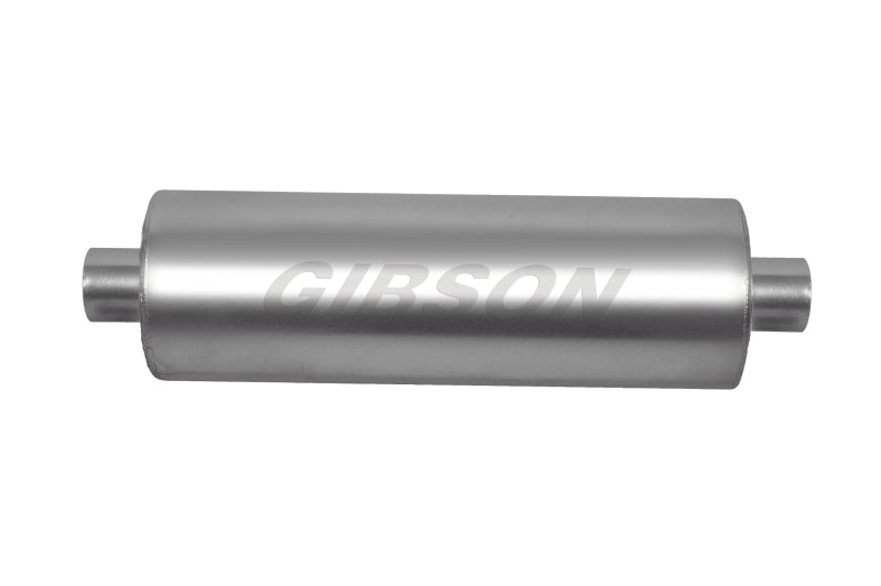 Gibson MWA Superflow Center/Center Round Muffler - 5x10in/2.5in Inlet/