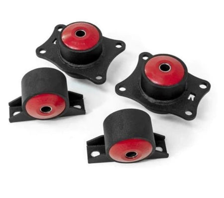 Innovative 00-09 Honda S2000 F-Series Black Steel Mounts 85A Bushings 