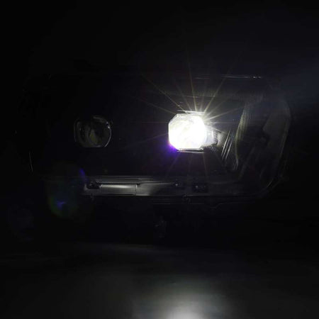 AlphaRex 10-13 Toyota 4Runner LUXX LED Proj Headlights Plank Style Alp
