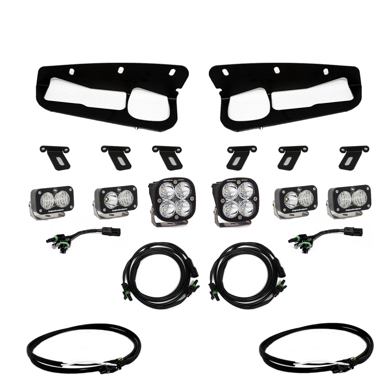 Baja Designs 2021+ Ford Bronco Fog Pocket Kit 21-Up Sportsmen w/Upfitt