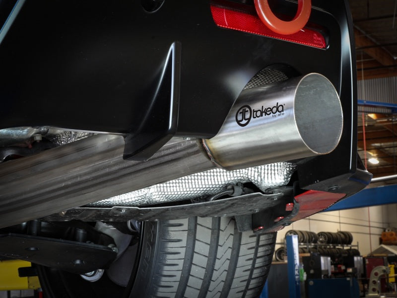 aFe POWER Takeda 2020 Toyota Supra L6-3.0L (t) 3.5in 304 SS CB Exhaust