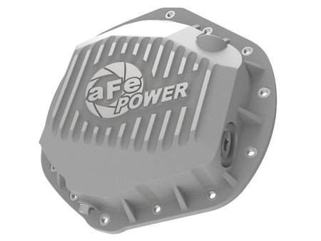 aFe Power Pro Series Rear Differential Cover Raw w/ Machined Fins 14-1