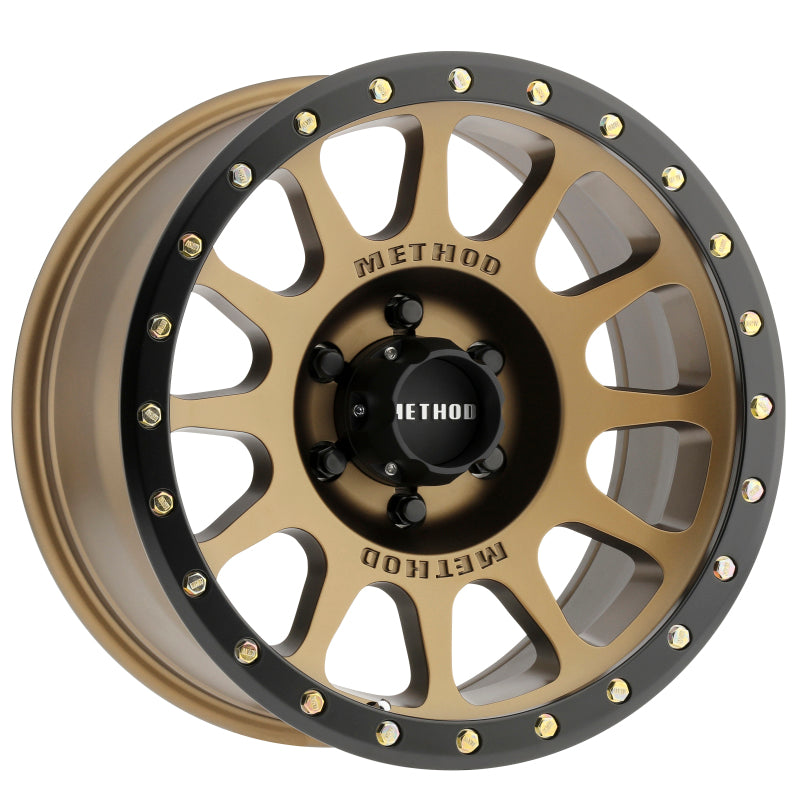 Method MR305 NV 18x9 +18mm Offset 6x5.5 108mm CB Method Bronze/Black S