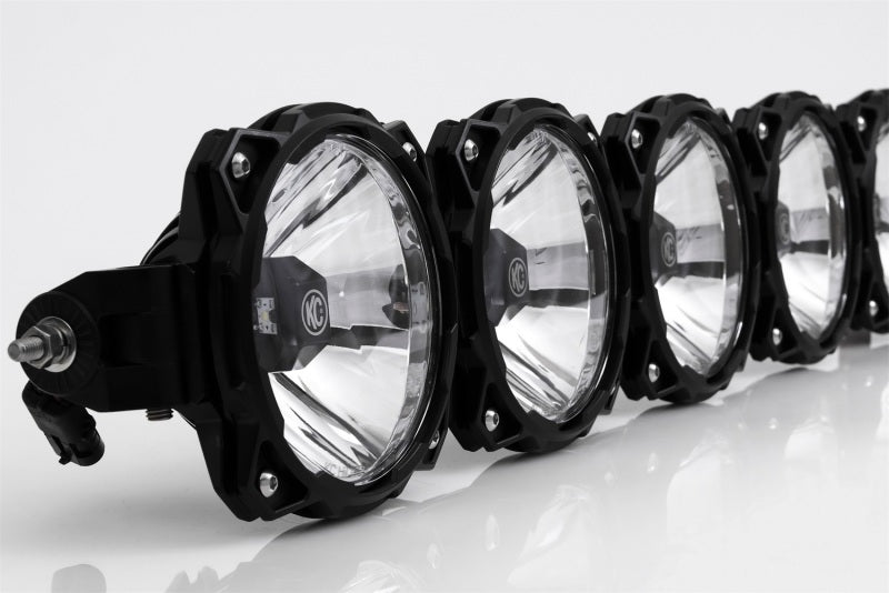 KC HiLiTES Universal 50in. Pro6 Gravity LED 8-Light 160w Combo Beam Li