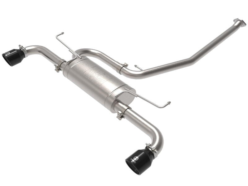 aFe POWER Takeda 19-21 Toyota RAV4 L4-2.5L 304SS CB Exhaust w/ Black T