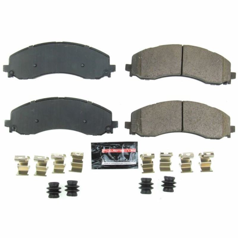 Power Stop 2019 Ram 2500 Front Z23 Evolution Sport Brake Pads w/Hardwa