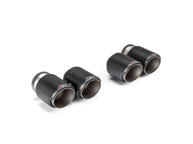 Akrapovic 2021+ BMW M3 (G80)/M4 (G82) Tail Pipe Set (Classic Carbon De