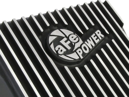 aFe Power Cover Trans Pan Machined Trans Pan GM Diesel Trucks 01-12 V8