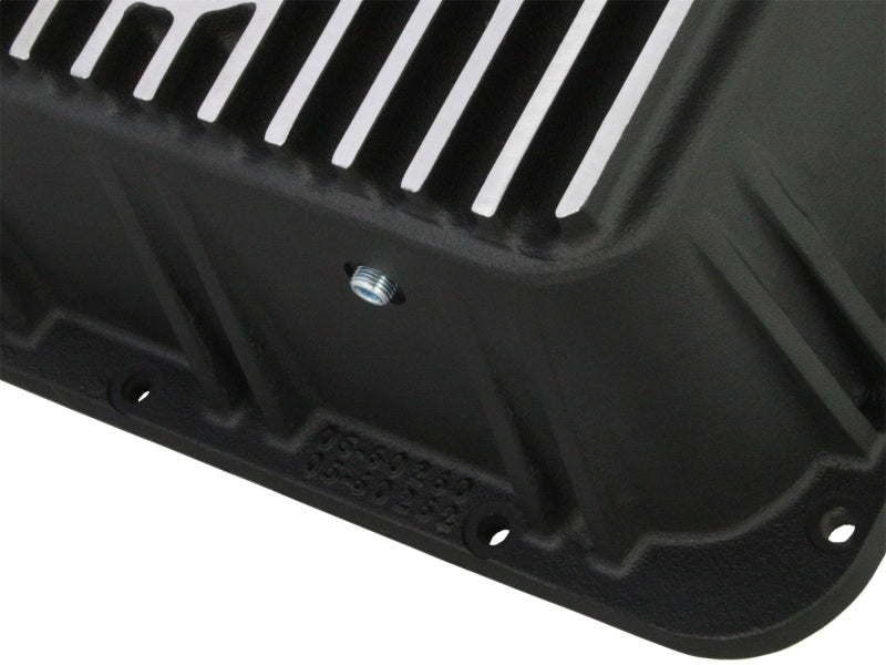 aFe Power Cover Trans Pan Machined Trans Pan GM Diesel Trucks 01-12 V8