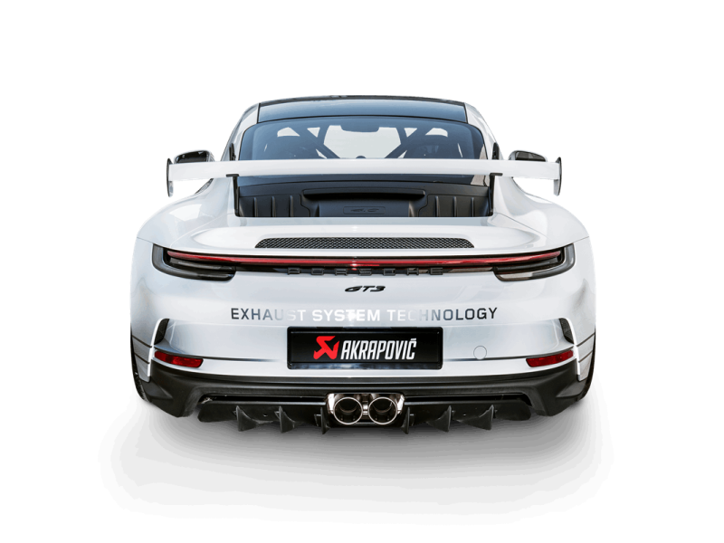 Akrapovic 21-22 Porsche 911 GT3 (992) Slip-On Race Line (Titanium) w/T