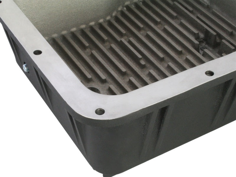 aFe Power Cover Trans Pan Machined Trans Pan GM Diesel Trucks 01-12 V8